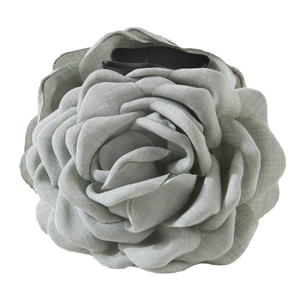 Large Rose Hair Claw - Elegant