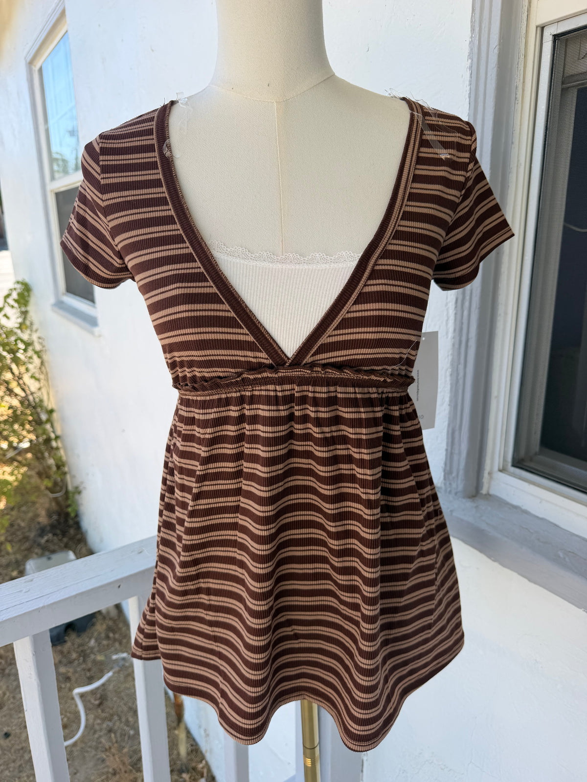 Blusa de rayas