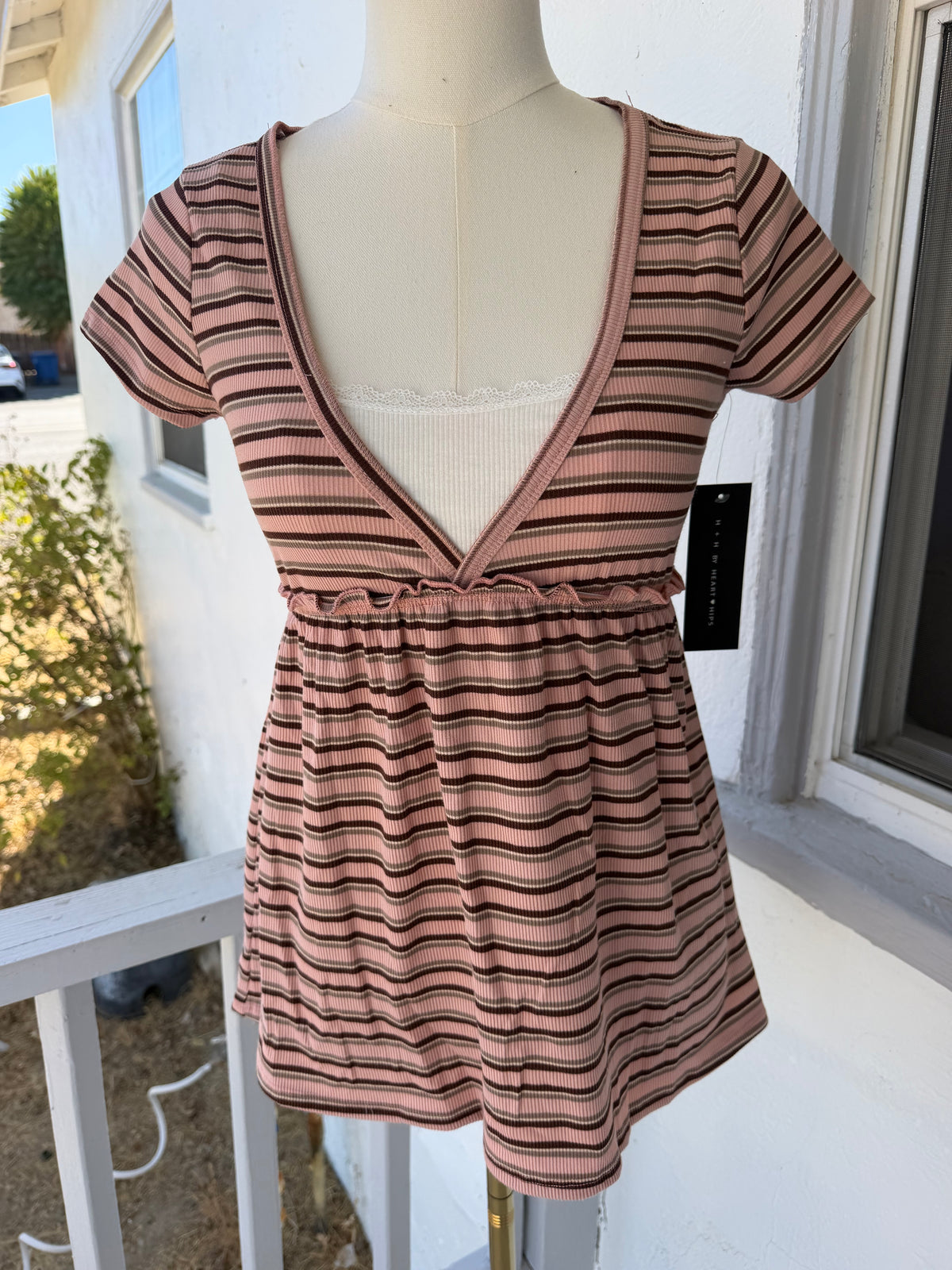 Blusa de rayas
