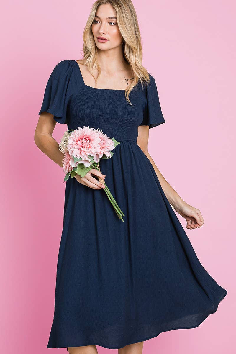Coral, Lavander, Chambray, Navy