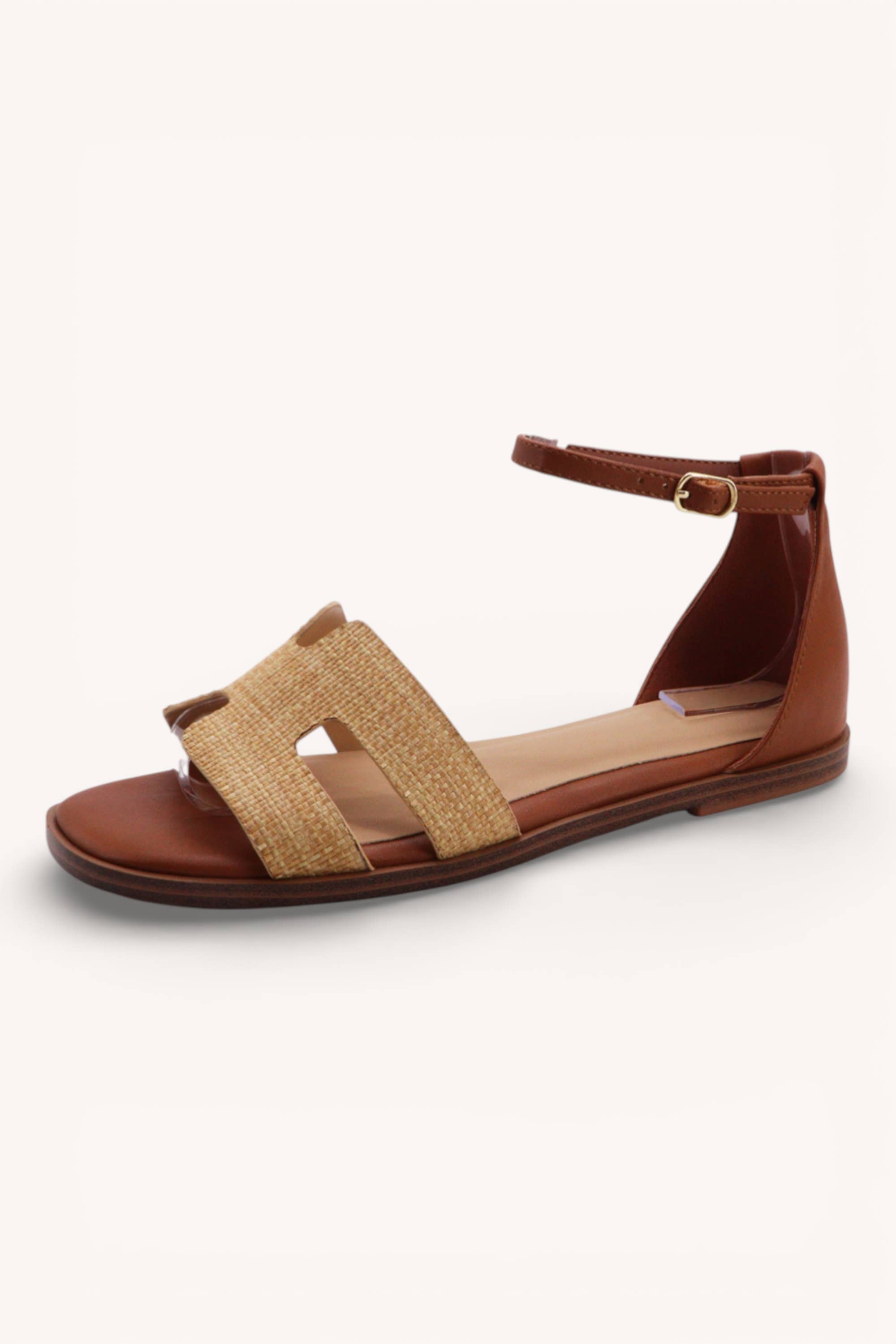 Rafia Natural sandals