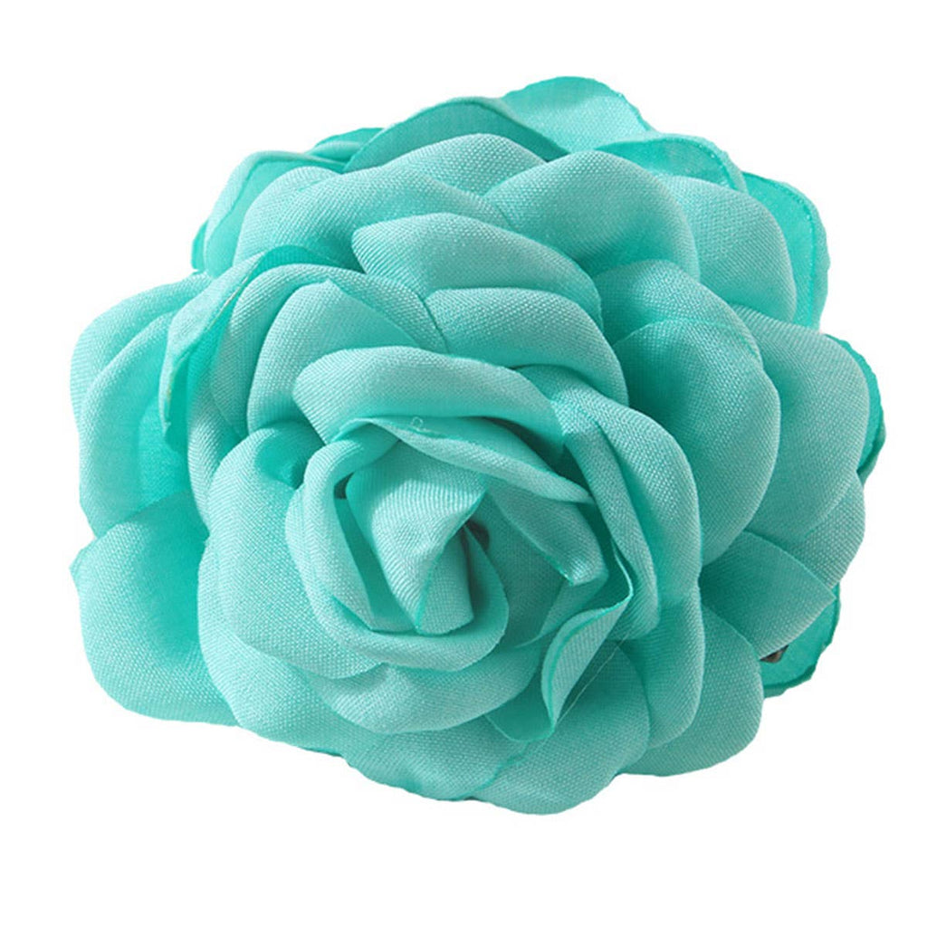 Large Rose Hair Claw - Elegant