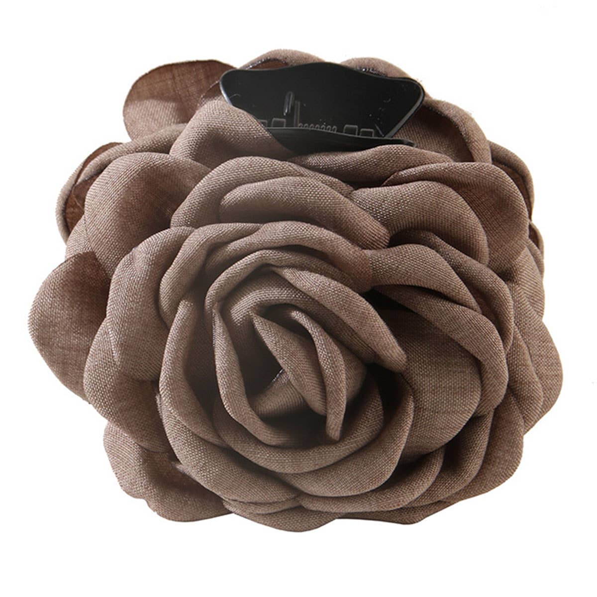 Large Rose Hair Claw - Elegant