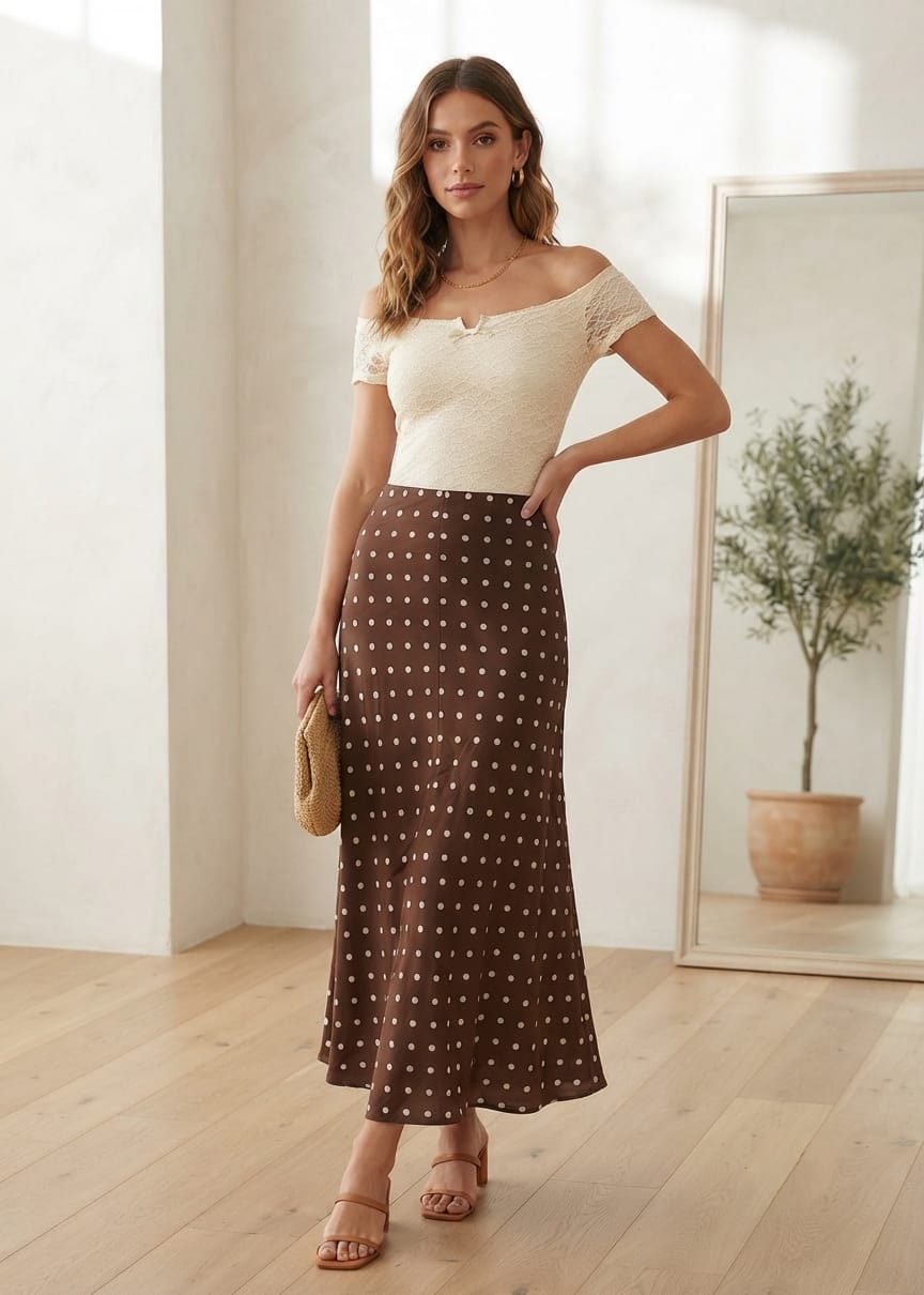 Polka Dot Skirt