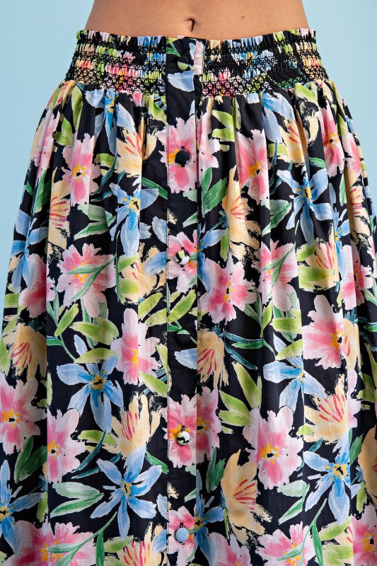 Falda Floral Mía