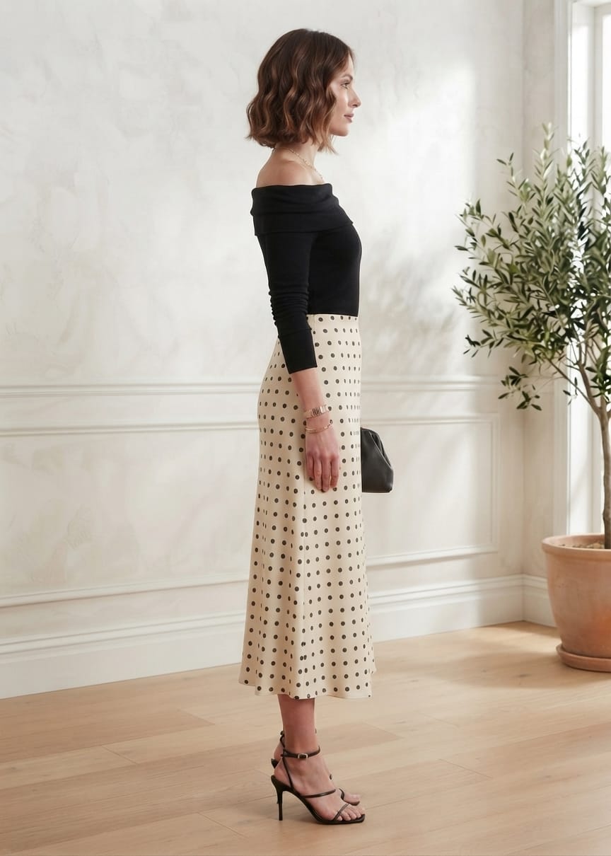Polka Dot Skirt