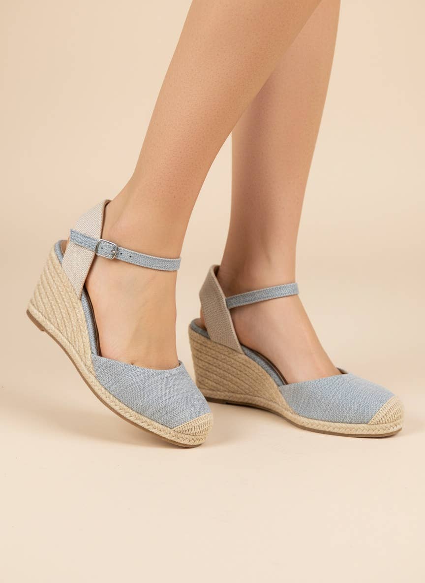 Blue Sandals