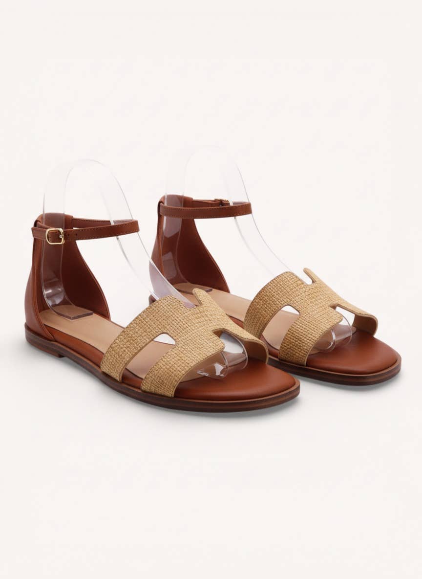 Rafia Natural sandals