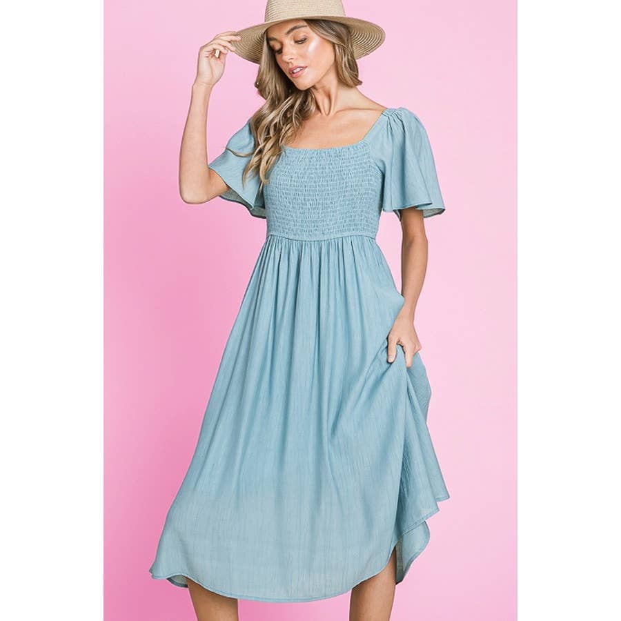 Coral, Lavander, Chambray, Navy
