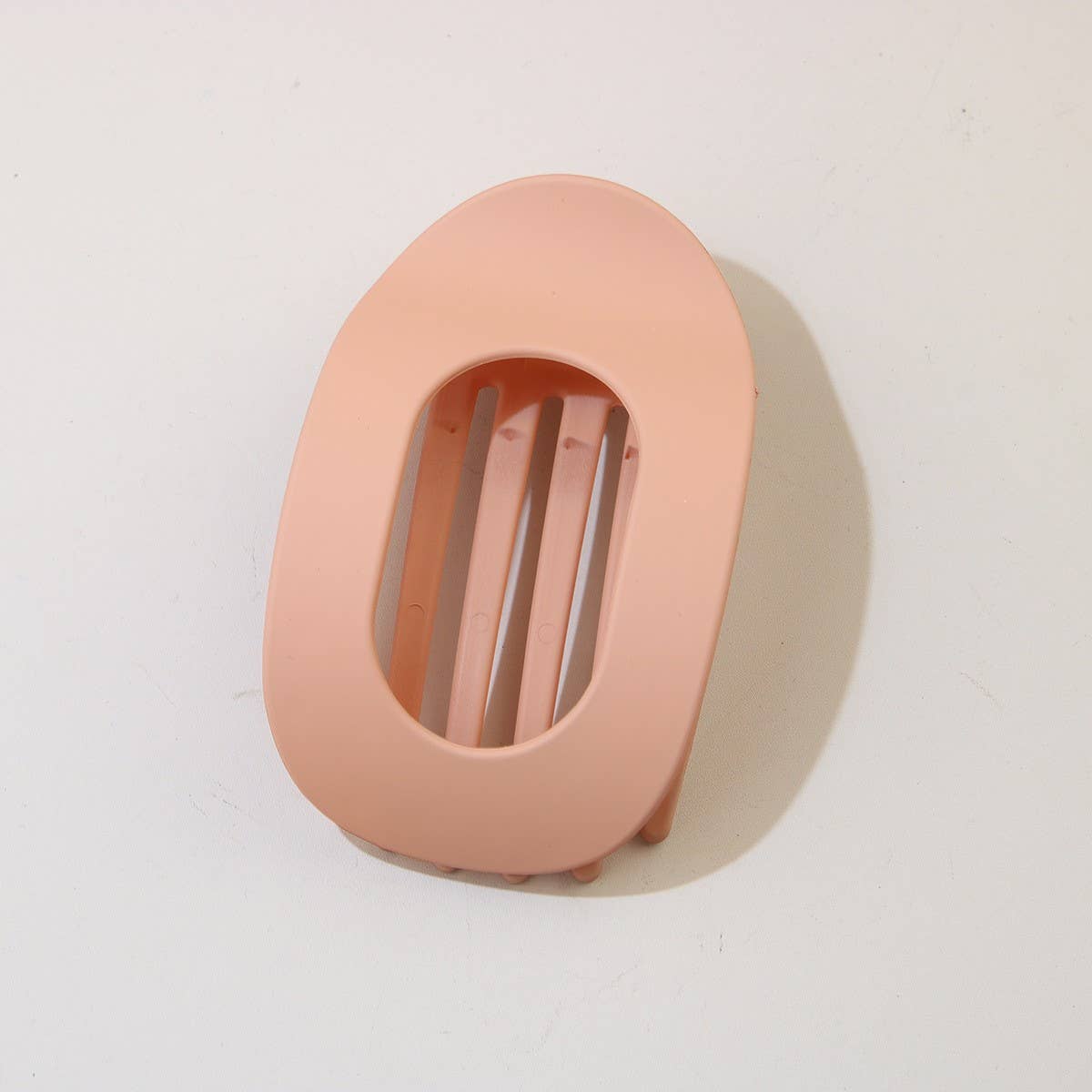 Oval Flat Hair Clip for Women, Strong Grip