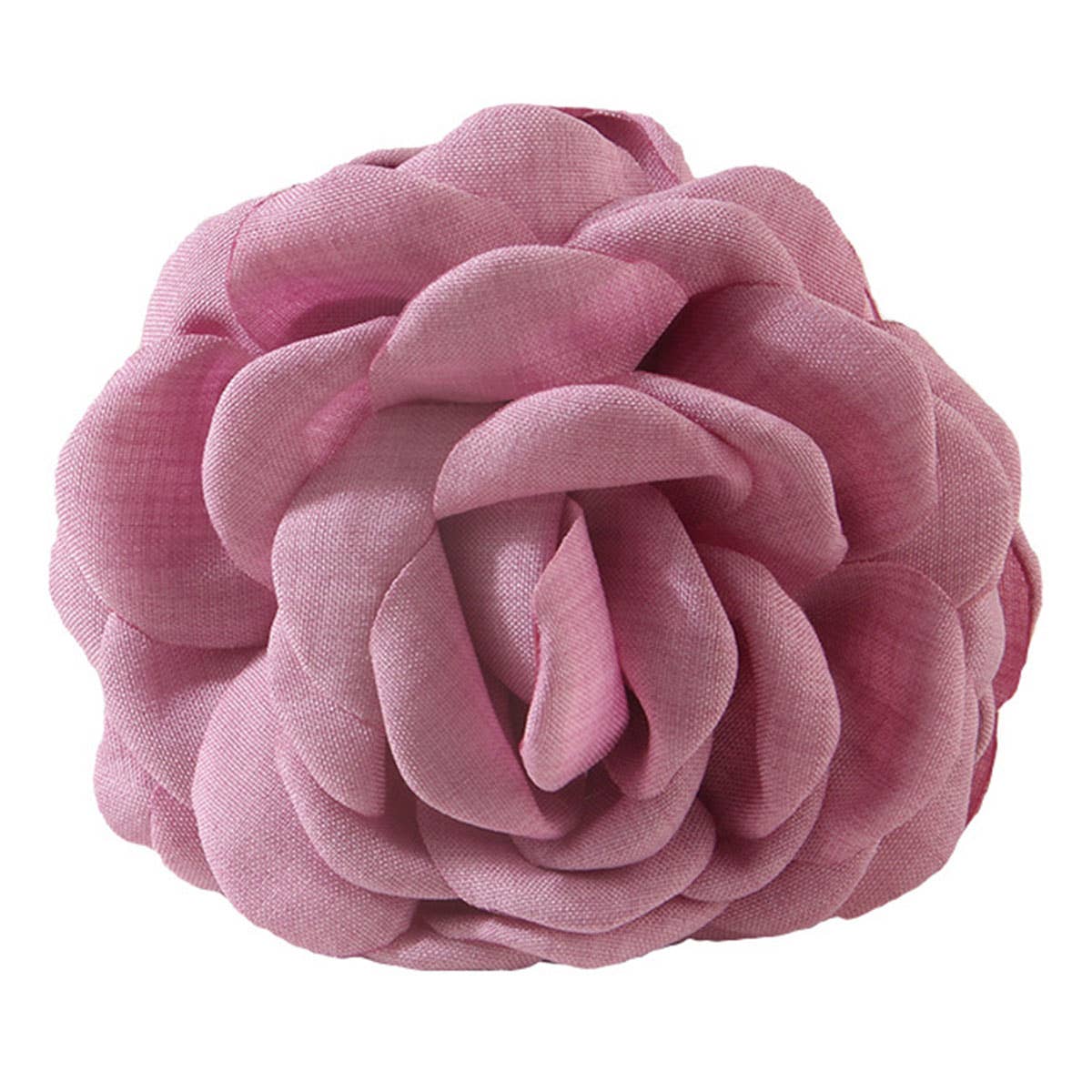 Large Rose Hair Claw - Elegant