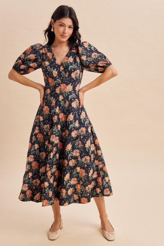 Floral Mayrita Dress