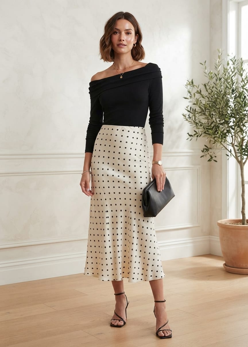 Polka Dot Skirt