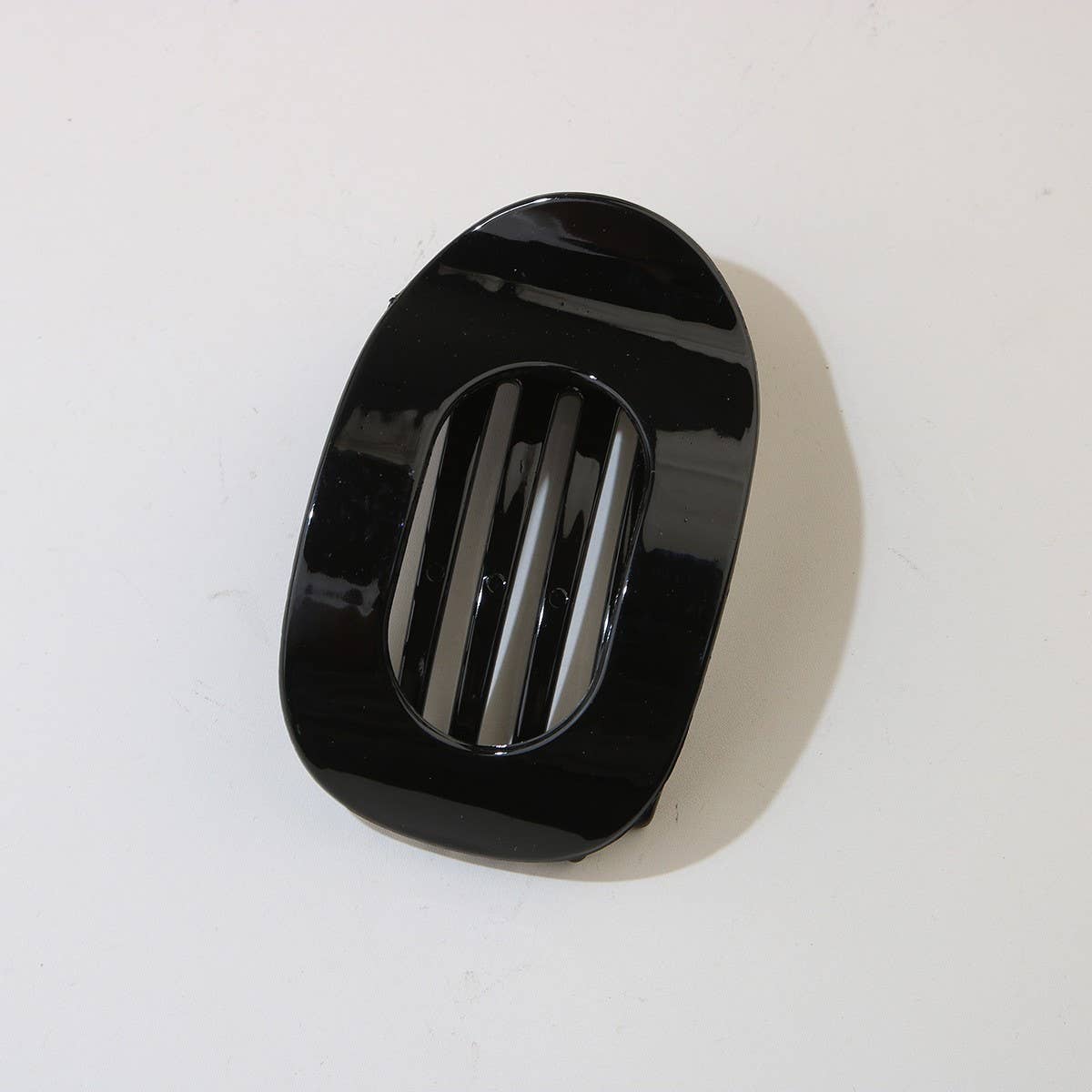 Oval Flat Hair Clip for Women, Strong Grip