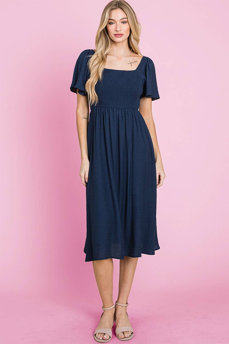 Coral, Lavander, Chambray, Navy