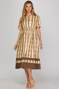 Tiramisú Midi Dress