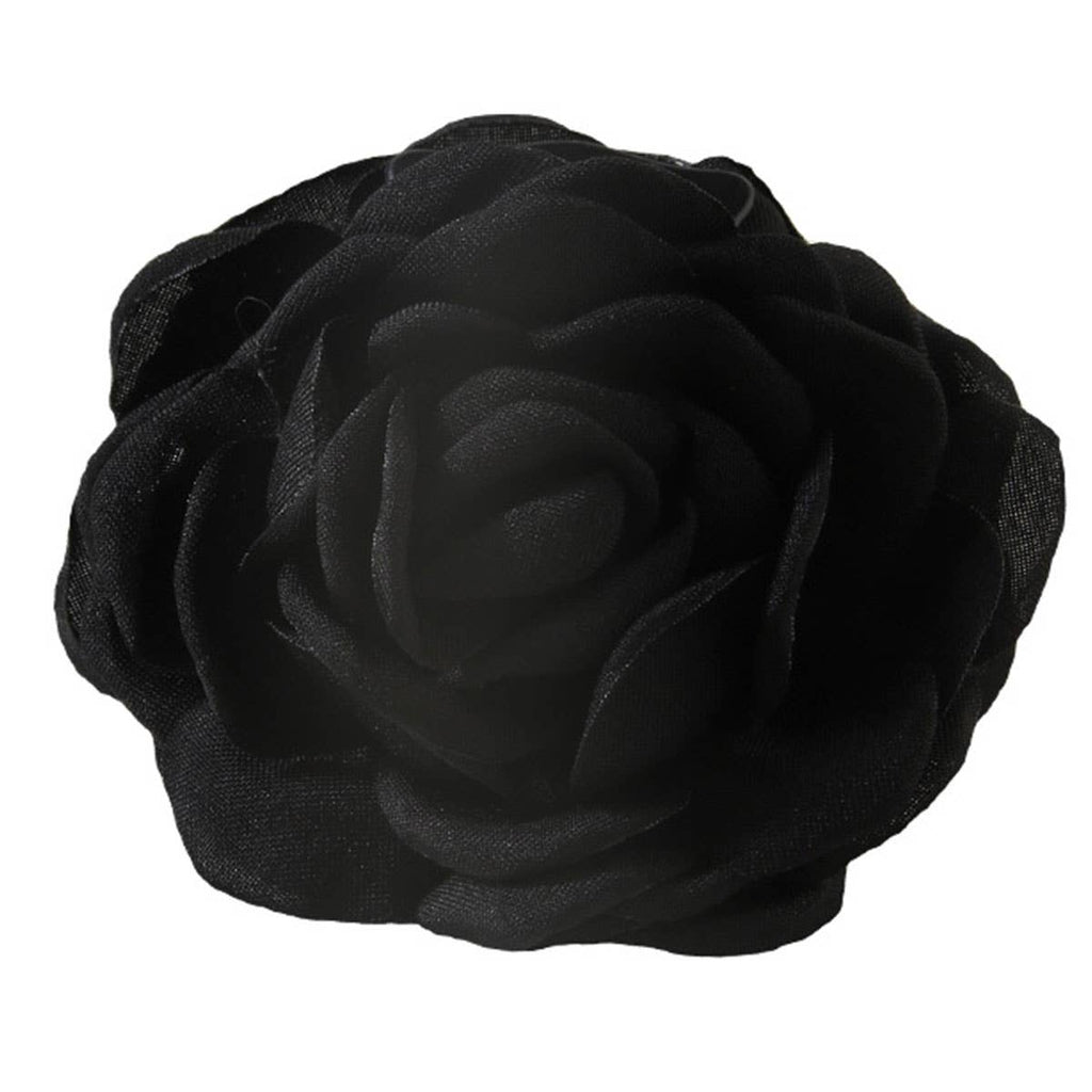 Large Rose Hair Claw - Elegant