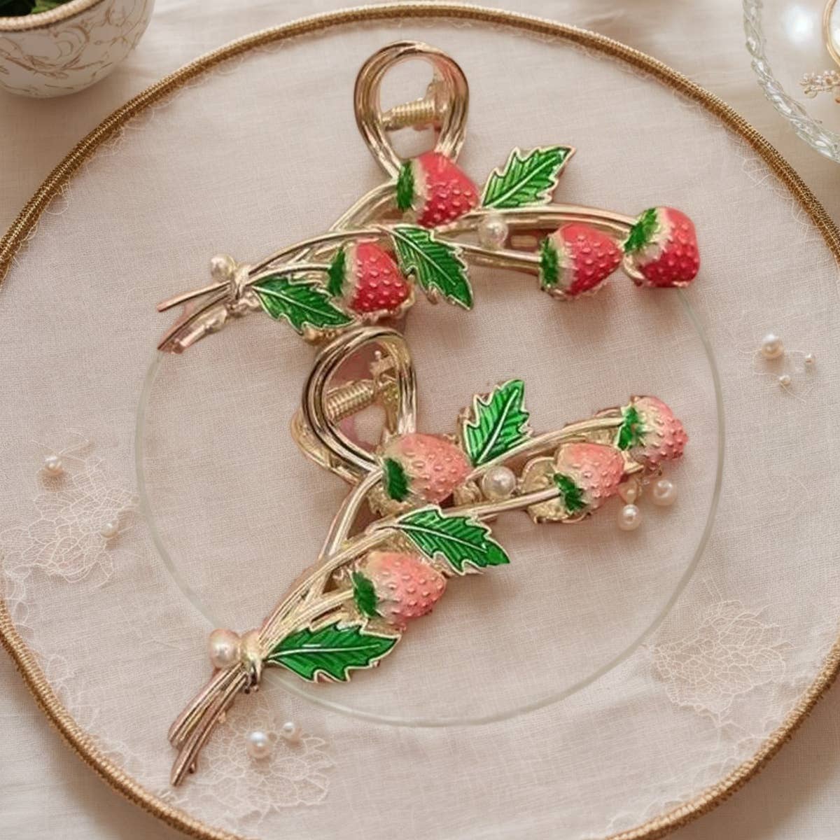 Gancho para Pelo de Fresas