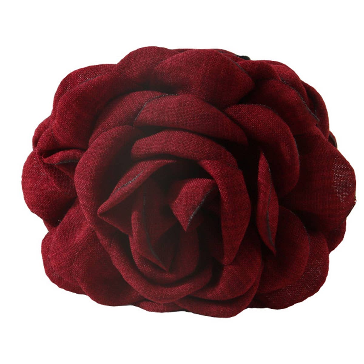 Large Rose Hair Claw - Elegant