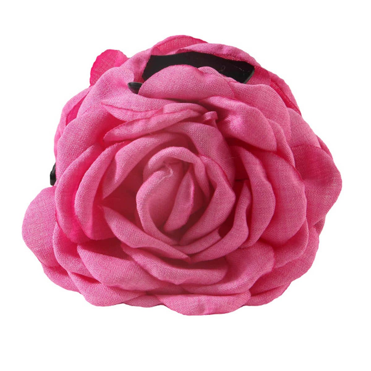 Large Rose Hair Claw - Elegant