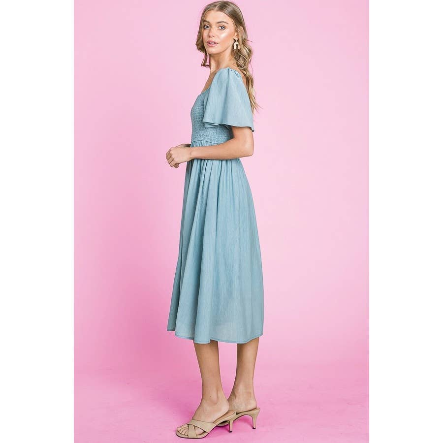 Coral, Lavander, Chambray, Navy