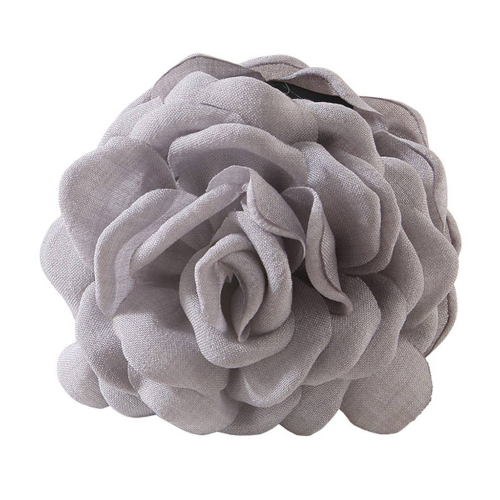 Large Rose Hair Claw - Elegant