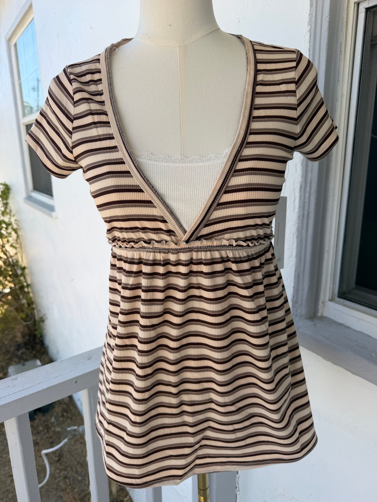 Blusa de rayas