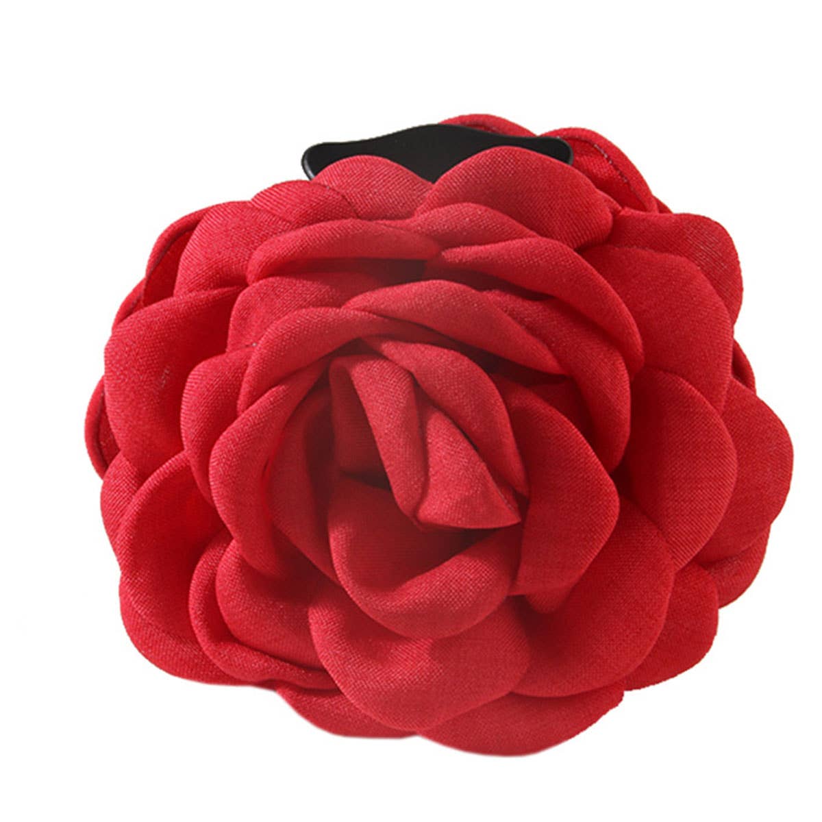 Large Rose Hair Claw - Elegant