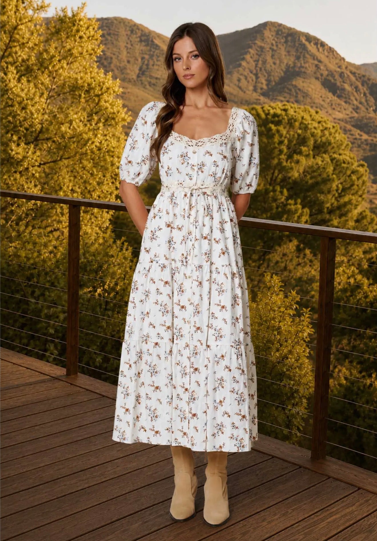 Midi Floral samy