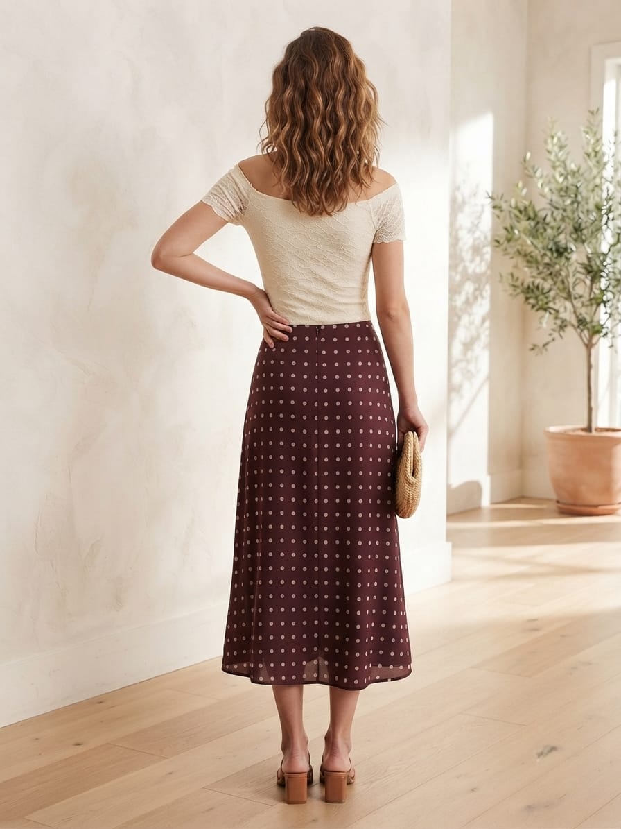 Polka Dot Skirt