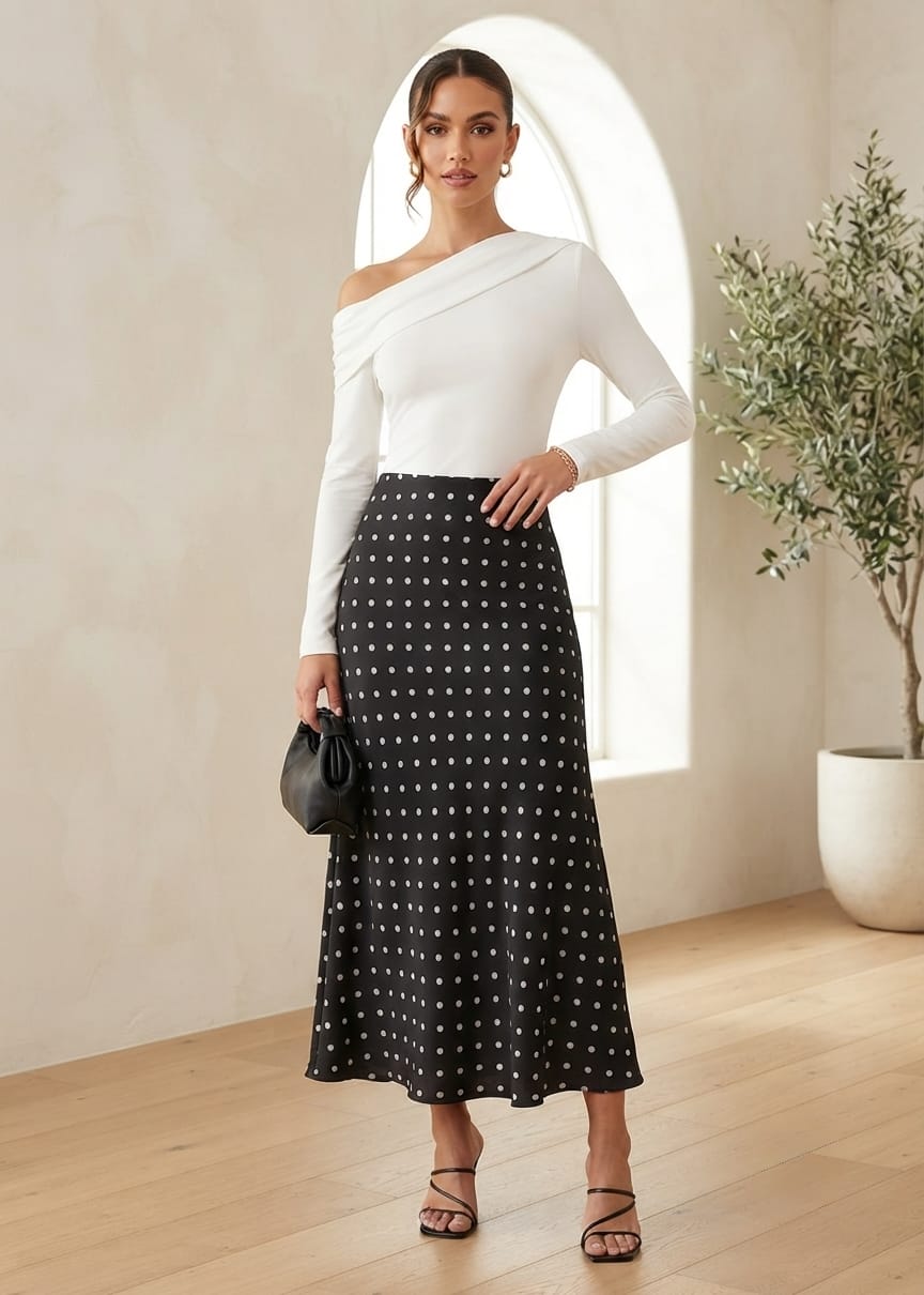 Polka Dot Skirt