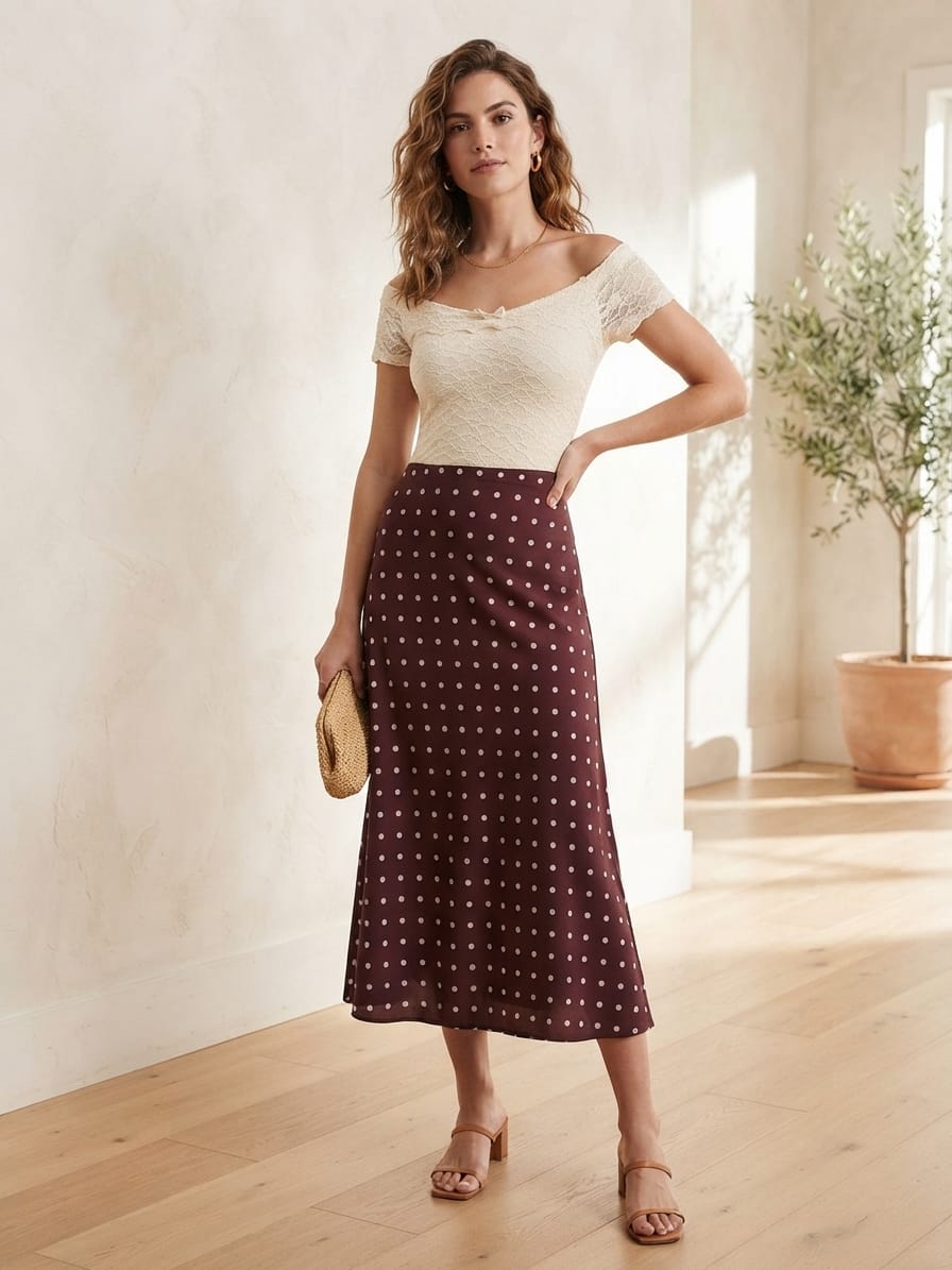 Polka Dot Skirt