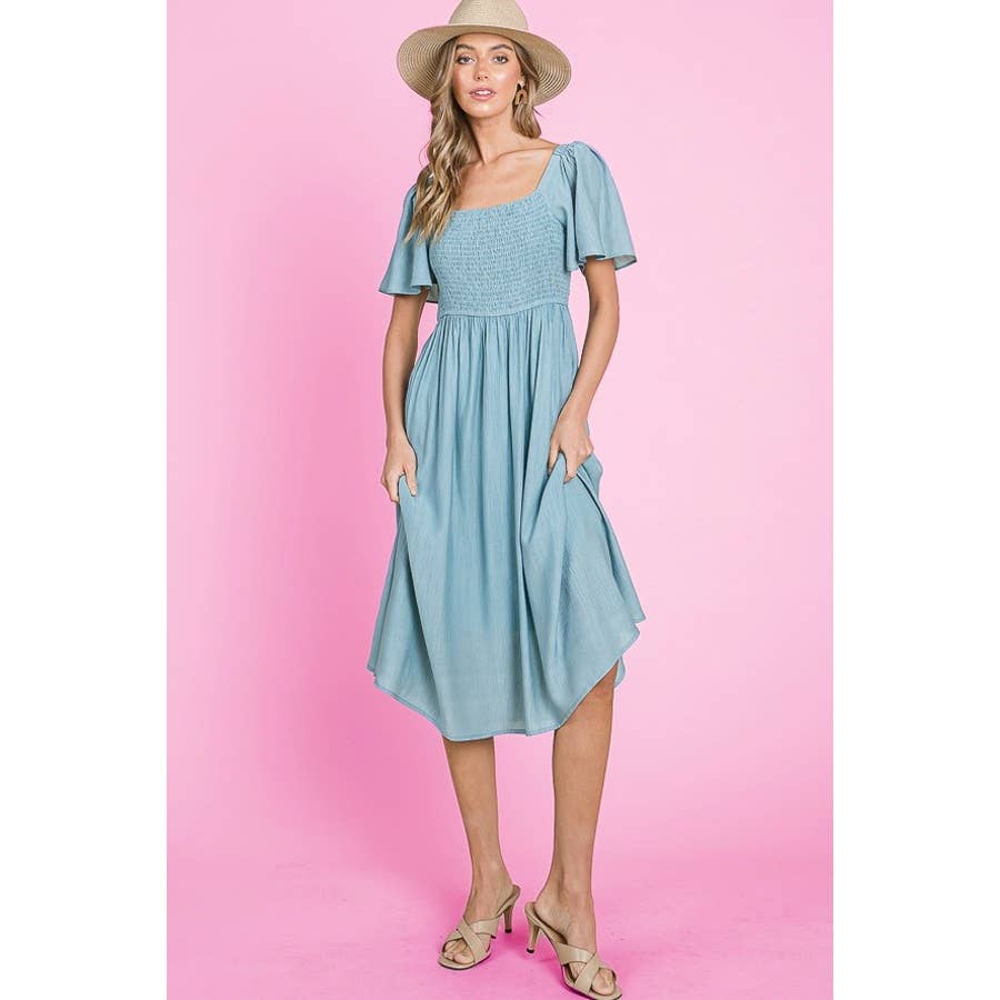 Coral, Lavander, Chambray, Navy