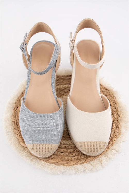 Blue Sandals