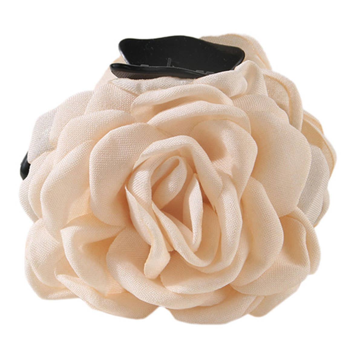 Large Rose Hair Claw - Elegant