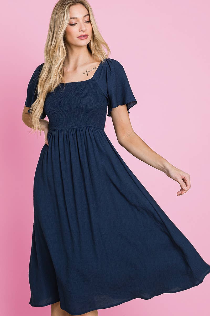Coral, Lavander, Chambray, Navy