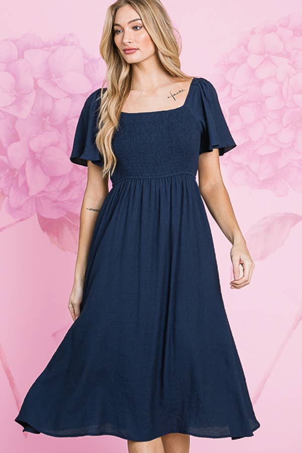 Coral, Lavander, Chambray, Navy